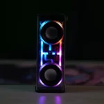 Dual Horn Transparent Mecha Speaker 1