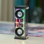 Dual Horn Transparent Mecha Speaker 3