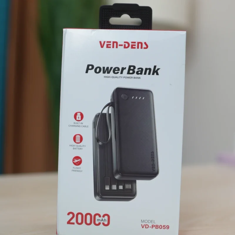 VEN-DENS 20000mAh Power Bank 1